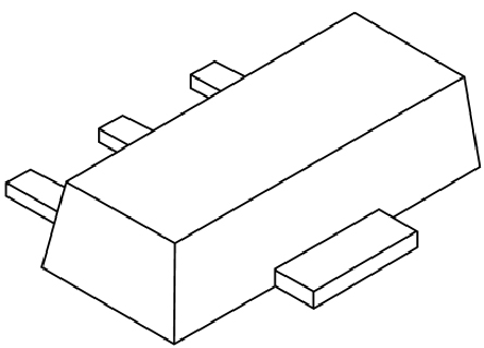 DiodesZetex ZXMN3A01Z Type N-Channel MOSFET, 3.3 A, 30 V Enhancement, 3-Pin SOT-89 ZXMN3A01ZTA