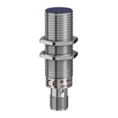 Telemecanique Sensors Inductive Threaded Barrel Proximity Sensor, M18, 8 mm Detection, NPN NC, 12 → 24 V dc