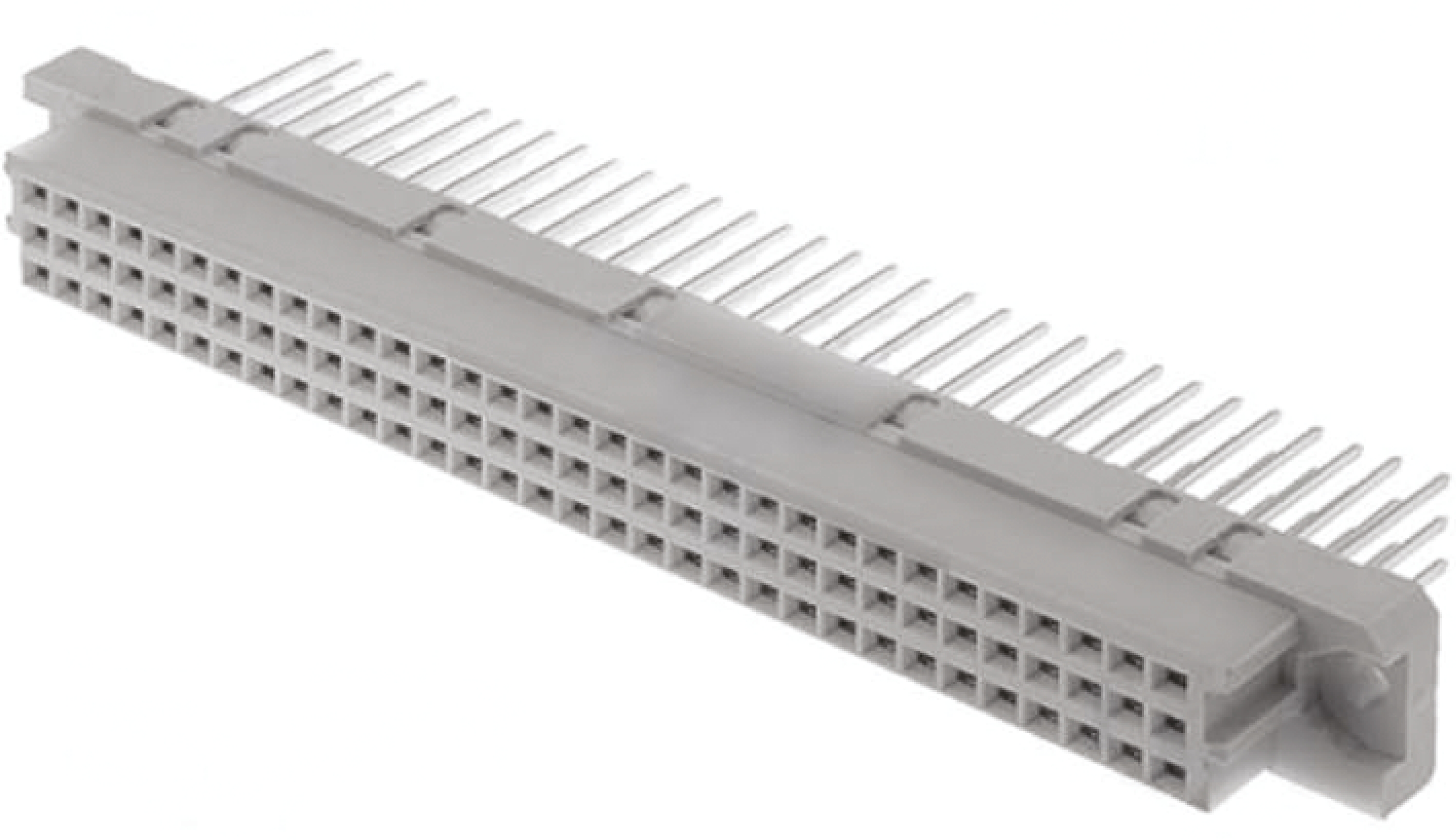 HARTING 09 03 96 Way 2.54mm Pitch, Type C Class C2, 3 Row, Straight DIN 41612 Connector, Socket