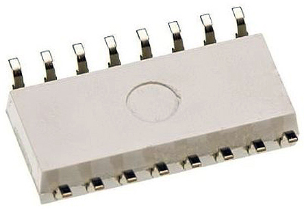 Vishay, TCMT4600 DC Input Phototransistor Output Quad Optocoupler, Surface Mount, 16-Pin SOP