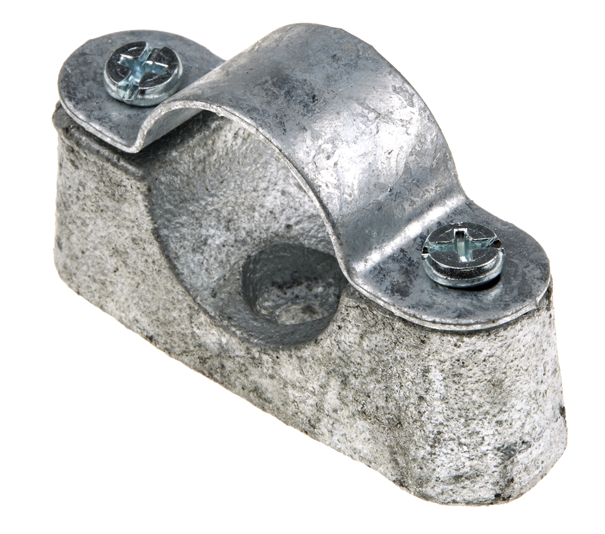 RS PRO Natural Steel Clamp Jumper, 25mm Max. Bundle