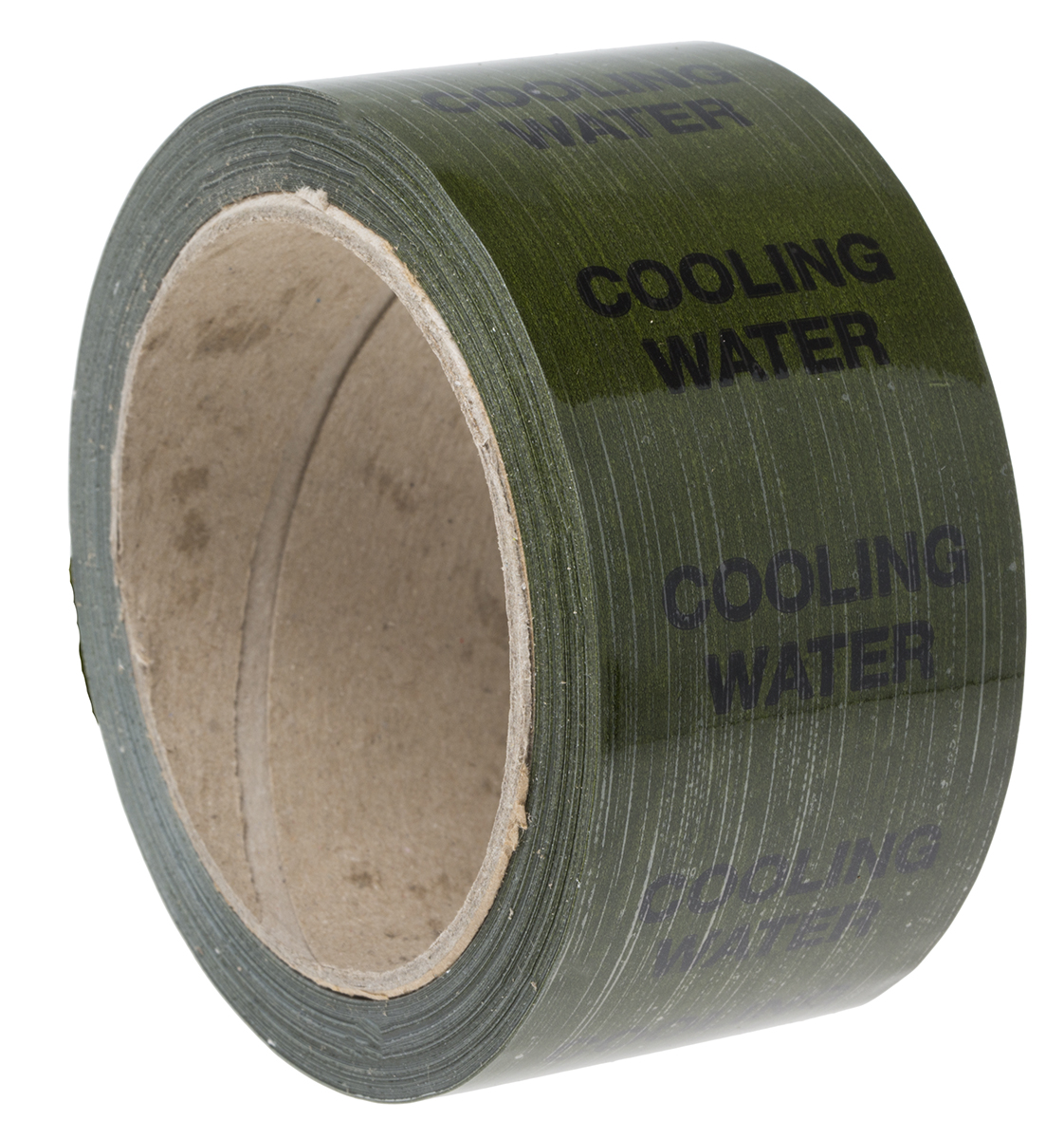 RS PRO Green PP, Vinyl Pipe Marking Tape, text Cooling Water, Dim. W 50mm x L 33m