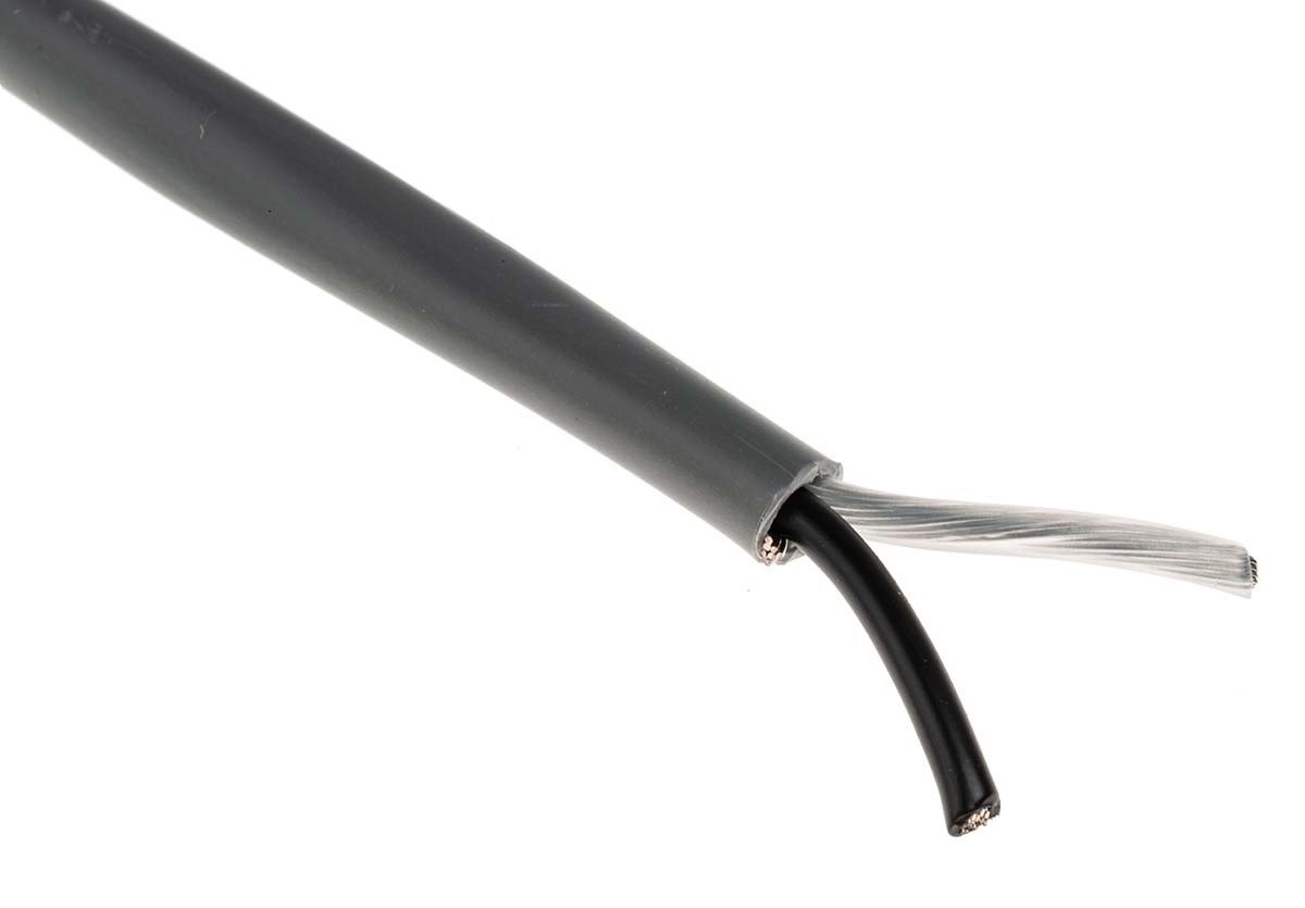 BeldenYE00421 Series 2 Core, 0.8 mm² CSA, 5.64mm od, 304m, Chrome