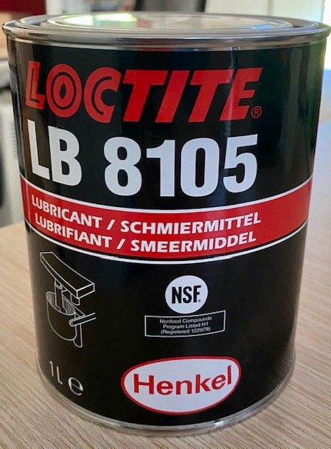 Loctite Mineral Oil Grease 1 kg Loctite LB 8105,Food Safe