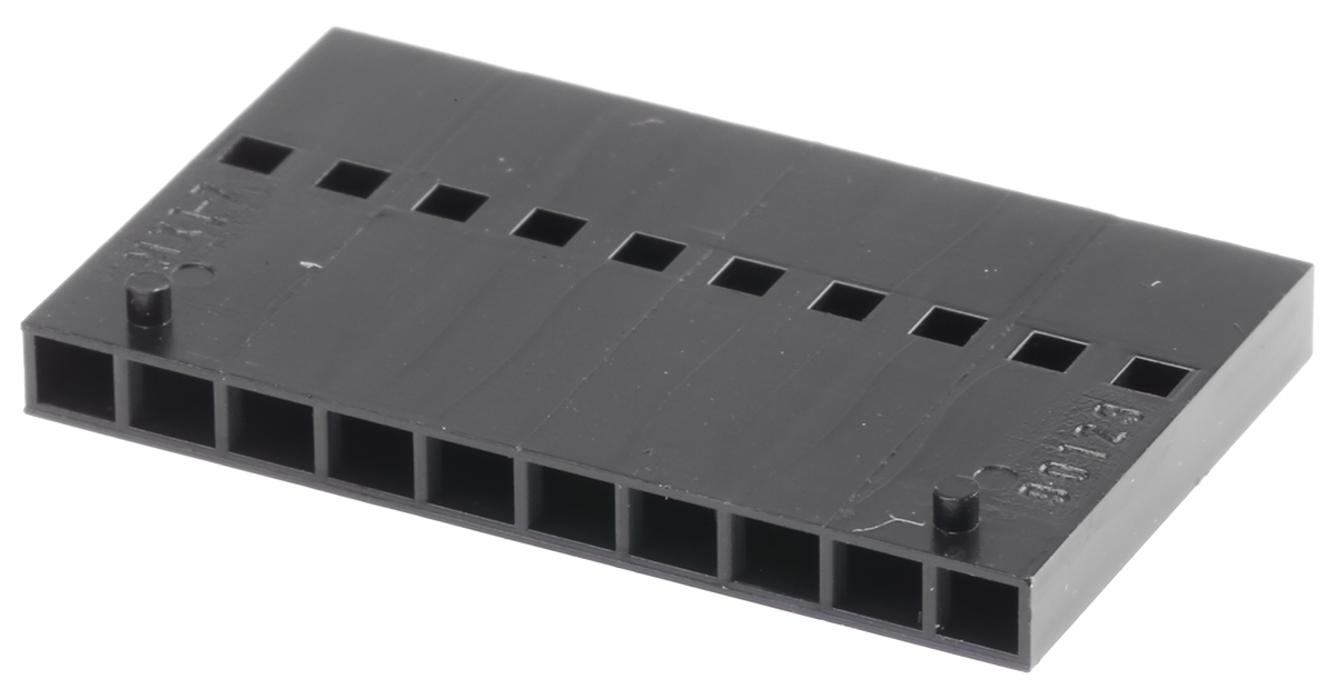 Molex, C-Grid III Female Connector Housing, 2.54mm Pitch, 10 Way, 1 Row