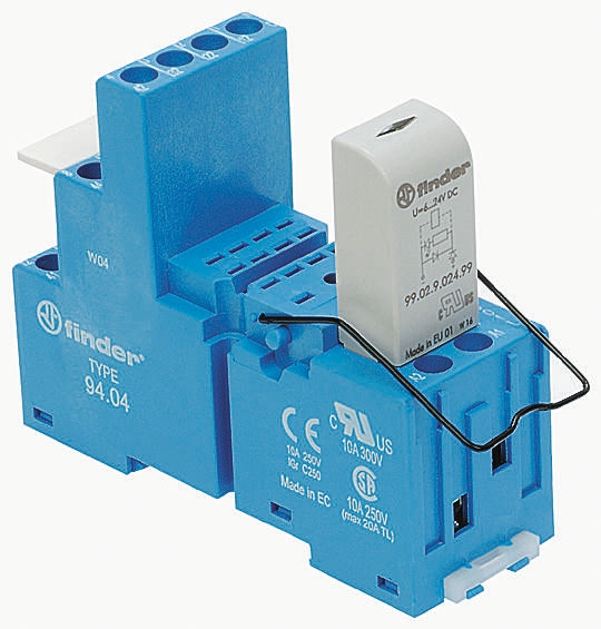 Finder Pluggable Function Module, LED Varistor