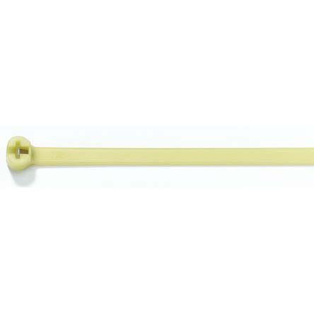Thomas & Betts Cable Ties, 185.67mm x 4.8 mm, Green Polyamide 4.6, Pk-1000