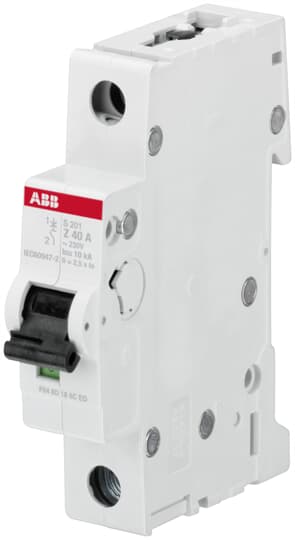 ABB System Pro M Compact S200 MCB, 1P, 500mA, Type Z
