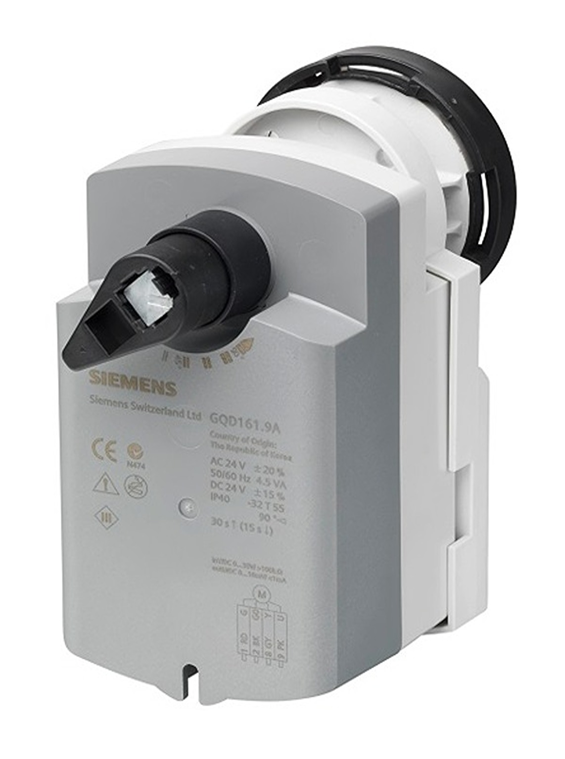 Siemens Electric 2 port Valve Actuator -, 230 V Supply Voltage