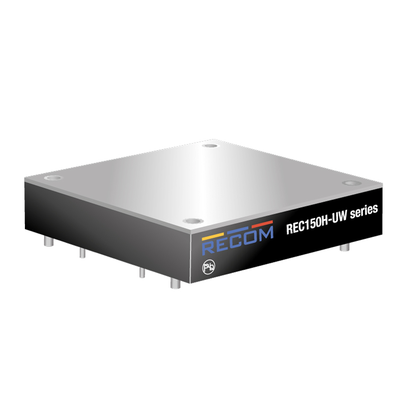 Recom REC150H-UW DC-DC Converter, 48V dc/ 3.125A Output, 9 → 75 V dc Input, 150W, Through Hole, +110°C Max Temp