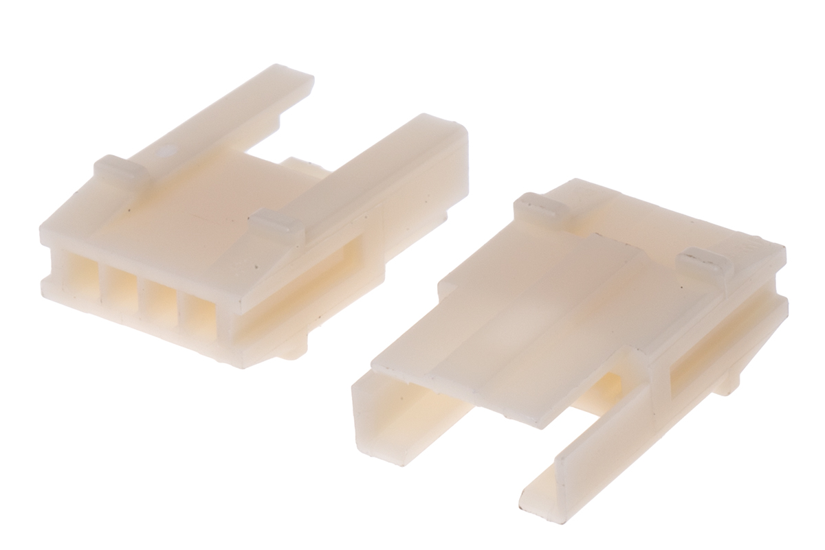 TE Connectivity, EI Female Connector Housing, 2.5mm Pitch, 4 Way, 1 Row