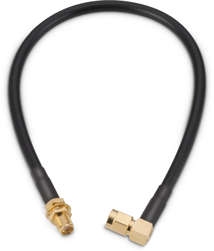 Wurth Elektronik WR-CXASY Series, 304.8 mm, RG58 Coaxial, Terminated 50 Ω