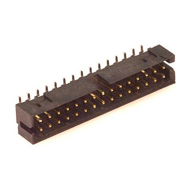 Molex Milli-Grid Series Vertical Surface PCB Header, 30 Contact(s), 2 mm Pitch, 2 Row, Shrouded