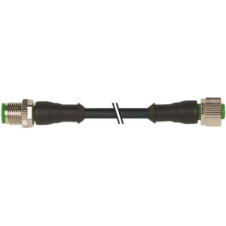 Murrelektronik Limited Male 5 way M12 to Female 5 way M12 Sensor Actuator Cable, 0.6 m
