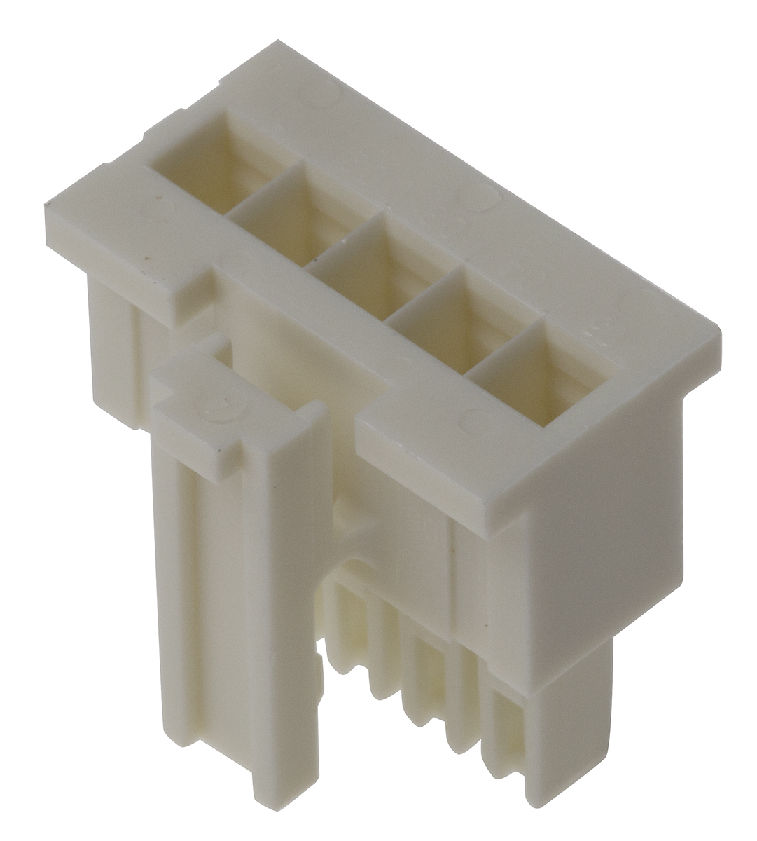 Samtec, IPD1 Male Crimp Connector Housing, 2.54mm Pitch, 5 Way, 1 Row