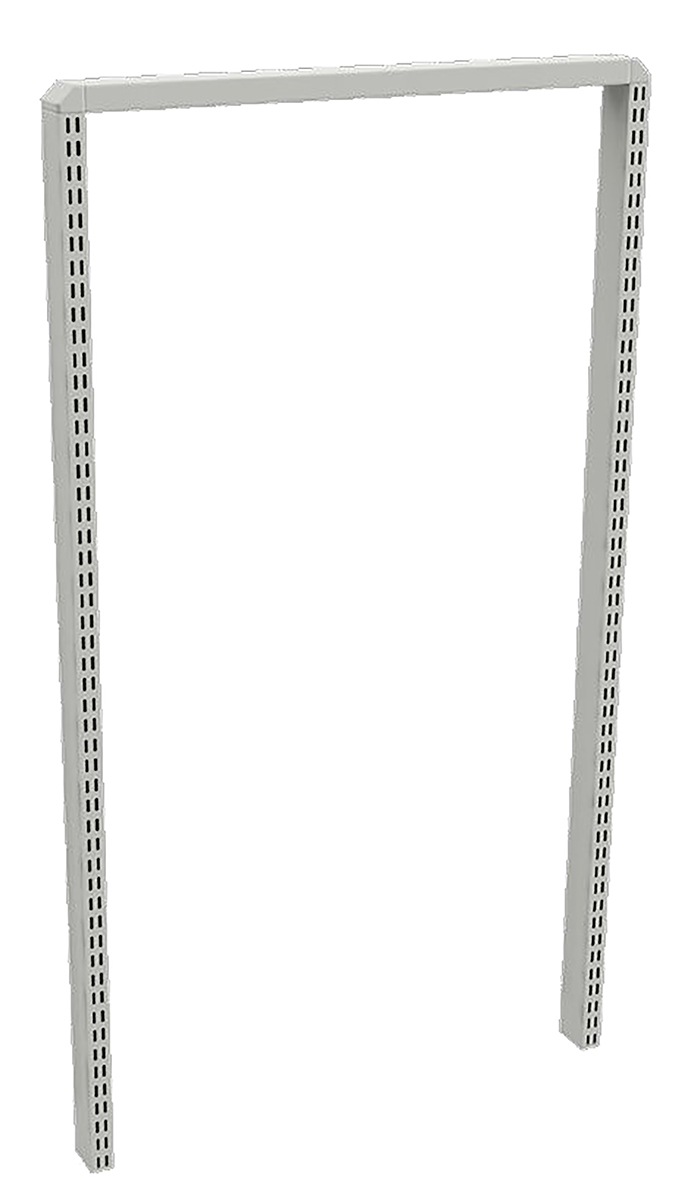 Treston Grey Steel Work Bench Upright Tubes, 1359mm x 30mm, 60mm