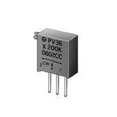 5kΩ, Through Hole Trimmer Potentiometer 0.5W Side Adjust Bourns, PV36