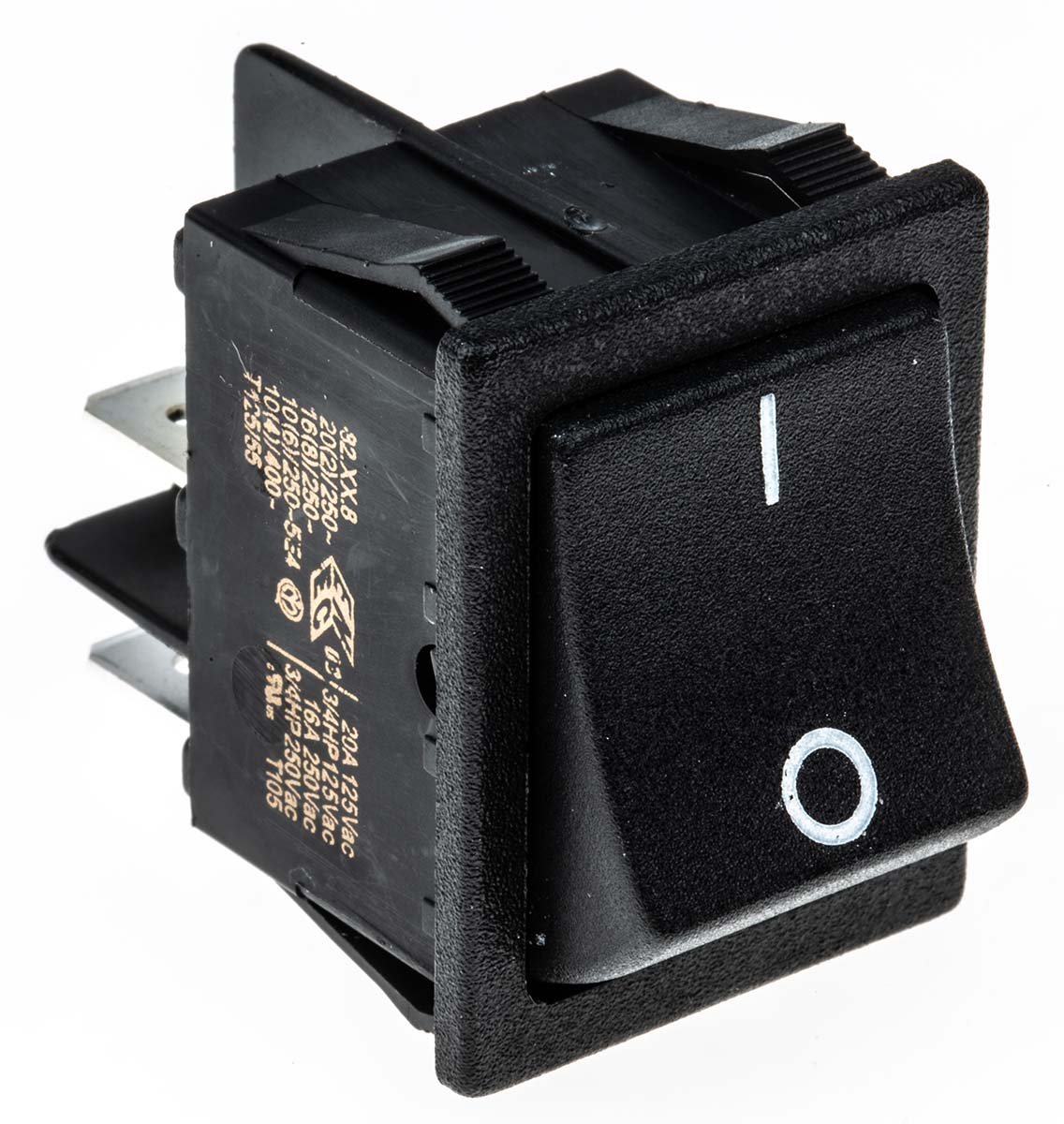 Molveno DPST, On-Off Rocker Switch Panel Mount