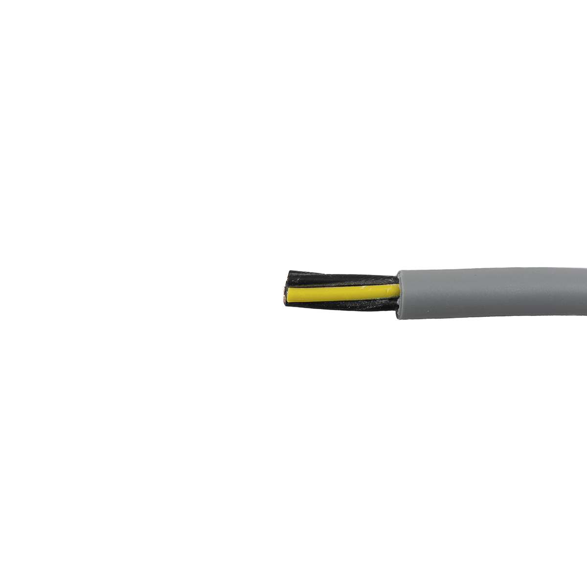 Alpha Wire Pro-Met Control Cable, 9 Cores 0.5 mm², Unscreened, 100 m, Grey Polyvinyl Chloride Sheath