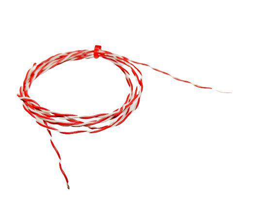 RS PRO Type K Exposed Junction Thermocouple 2m Length, 7/0.2mm Diameter → +250°C