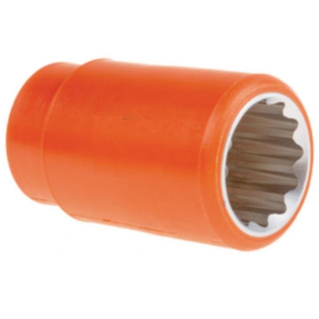 ITL Insulated Tools Ltd 1/2 in Drive 19mm Insulated Standard Socket, 12 point, VDE/1000V, 50 mm Overall Length