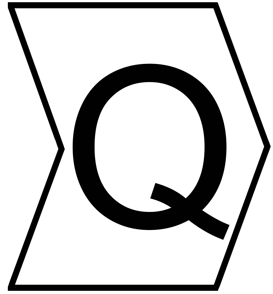 HellermannTyton Helagrip Slide On Cable Markers, Black on White, Pre-printed "Q", 1 → 3mm Cable, 901-10436