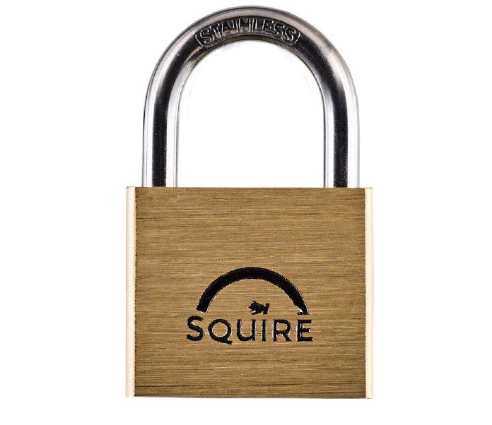 Squire Key Weatherproof Padlock, 6.5mm Shackle