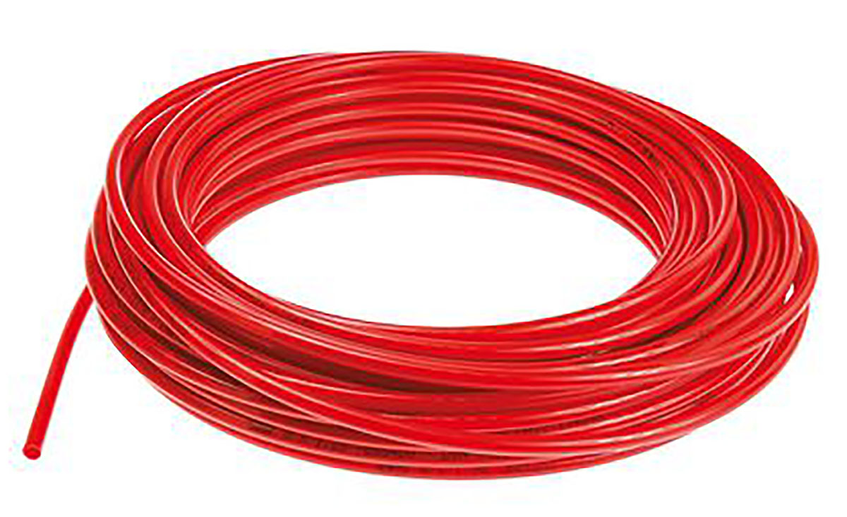 Festo Compressed Air Pipe Red Polyurethane 6mm x 50m PUN Series, 178411