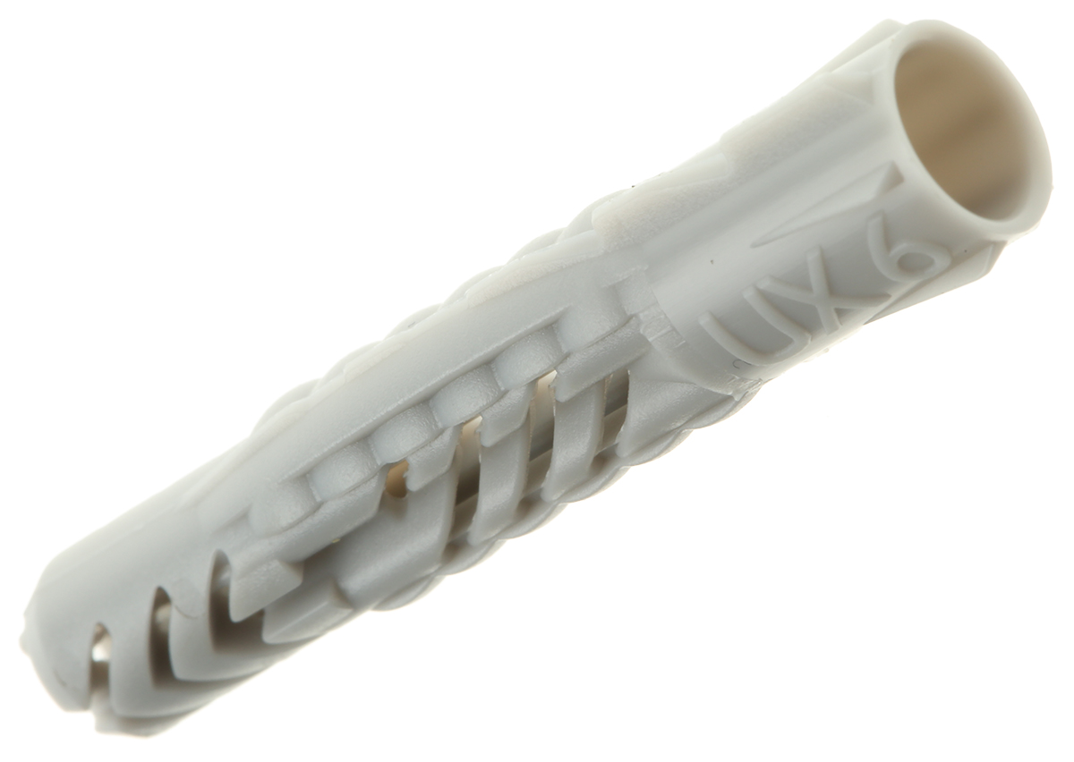 Fischer Fixings Nylon Wall Plug, 35mm Length, 6mm Fixing Hole Diameter