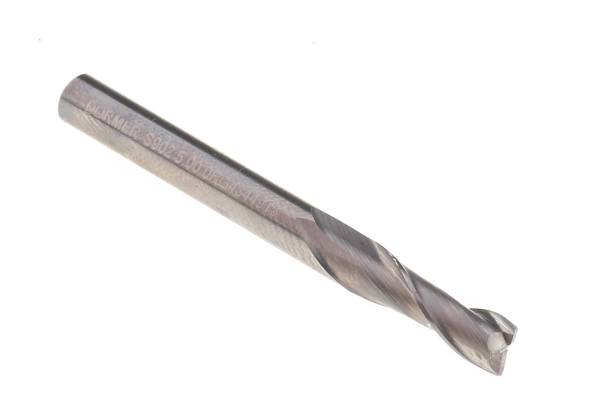 Dormer Plain Slot Drill, 5mm Cut Diameter