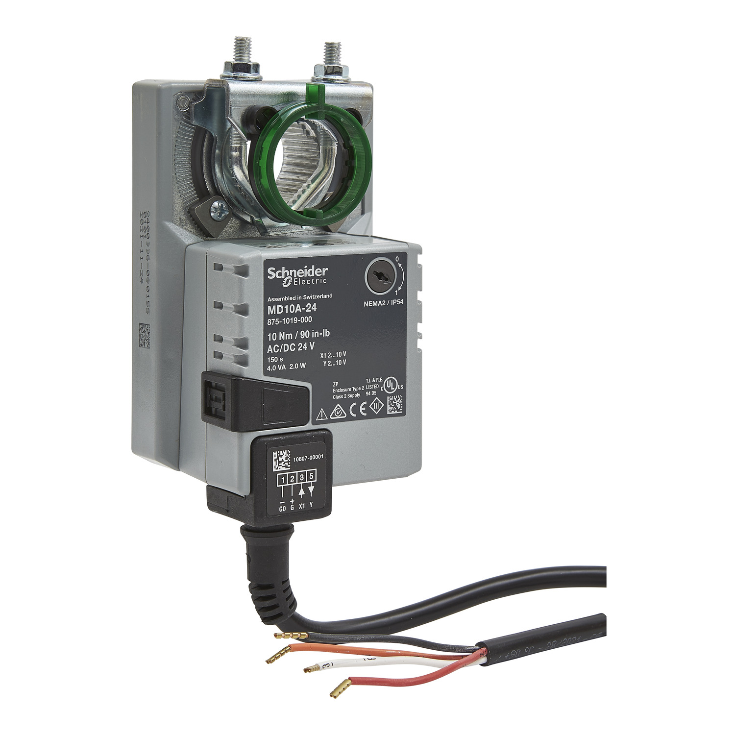 Schneider Electric Damper Actuator, 10Nm, 24 V
