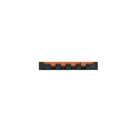 ERNI Voltron Series Straight PCB PCB Connector, 2 Contact(s), 6.2 mm Pitch, 1 Row, Shrouded