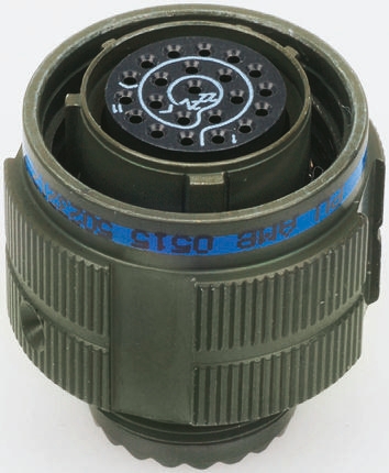 Amphenol Socapex 13 Way Cable Mount MIL Spec Circular Connector Plug, Pin Contacts,Shell Size 11, Screw Coupling,