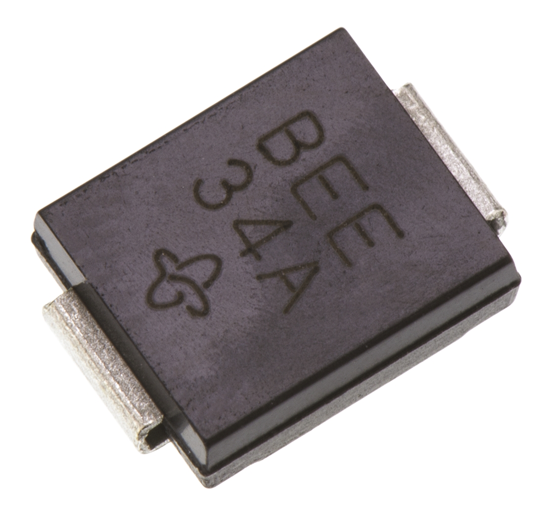 Vishay SMCJ12CA-E3/57T, Bi-Directional TVS Diode, 1500W, 2-Pin SMC