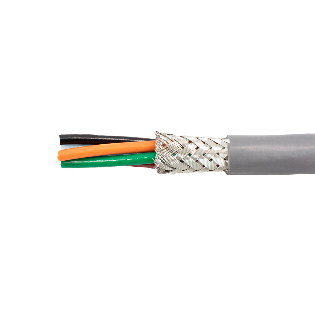 Alpha Wire Alpha Essentials Communication & Control Control Cable, 5 Cores, 0.52 mm² 20 AWG, Screened, 30 m, Grey