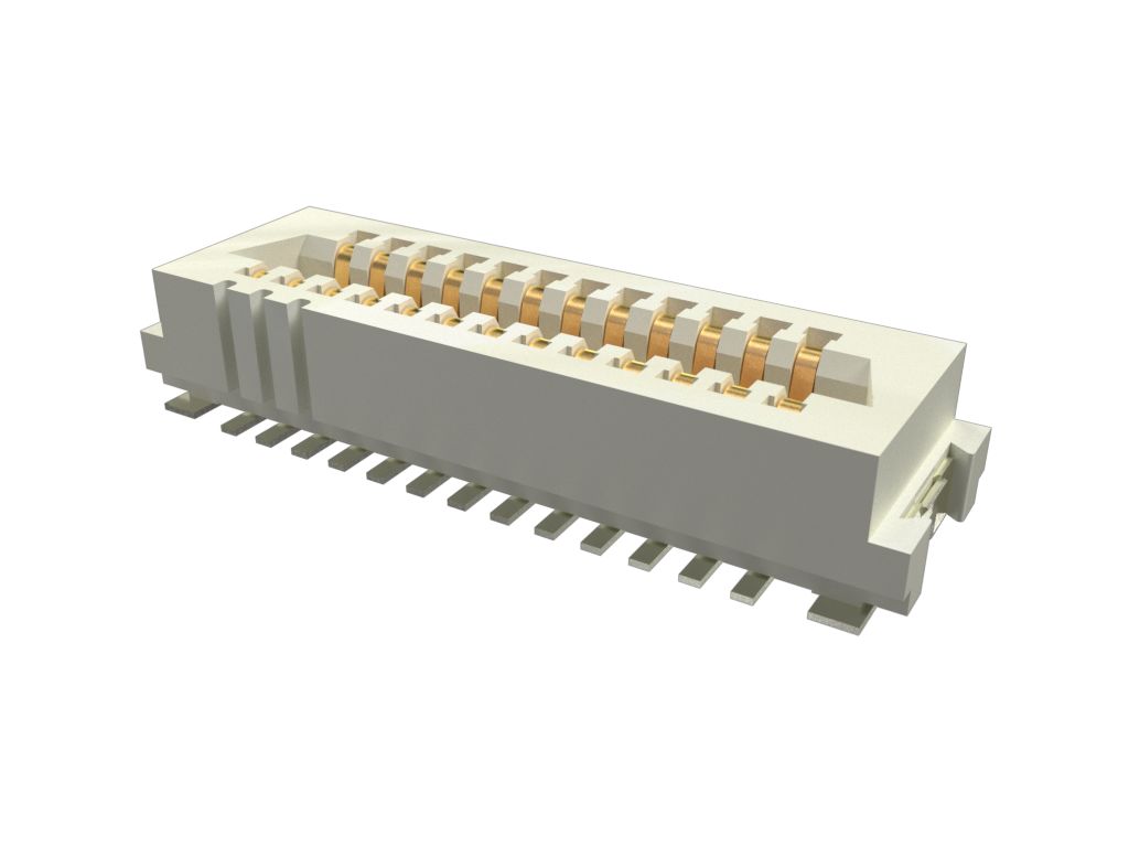 Amphenol Communications Solutions Conan Lite Series Straight, Vertical PCB Mount PCB Socket, 25-Contact, 1mm Pitch,