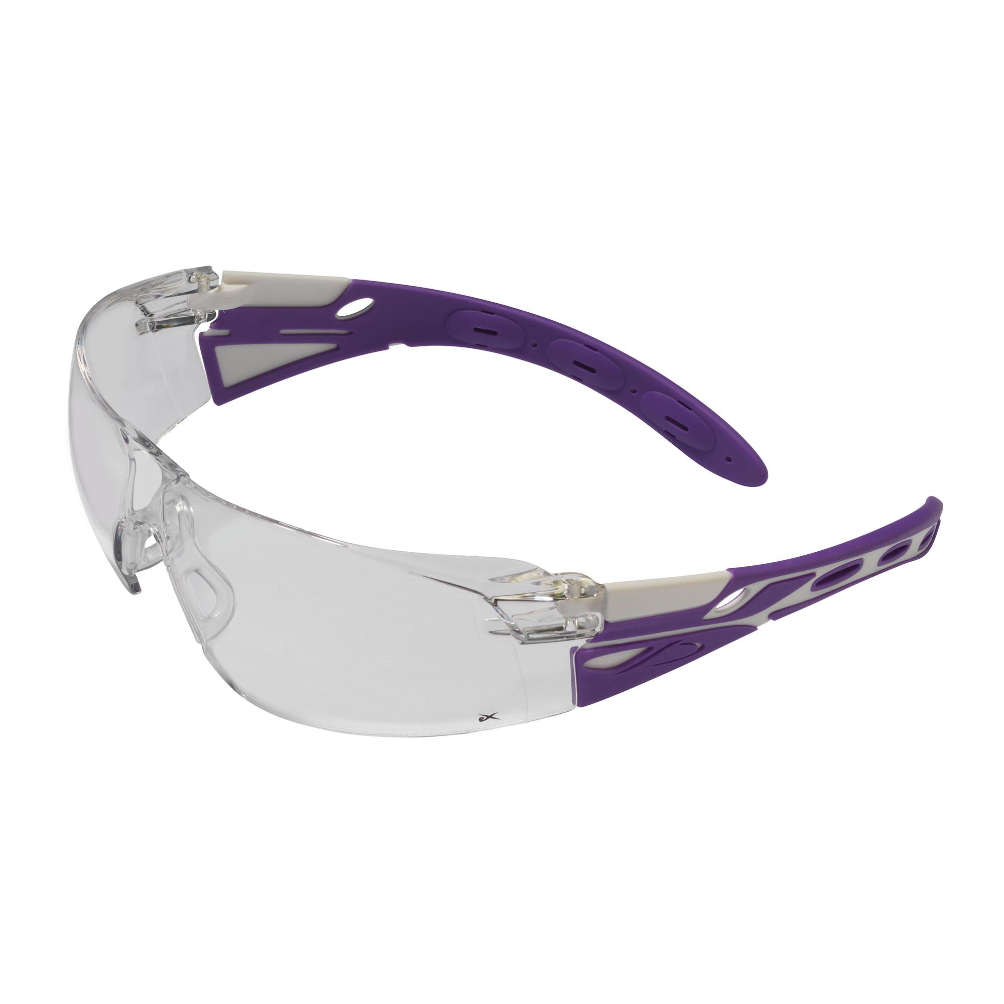 JSP EIGER Anti-Mist UV Safety Spectacles, Clear Polycarbonate Lens