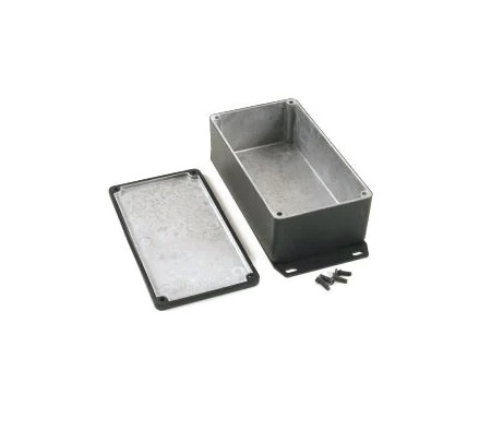 Hammond 1590 Series Die Cast Aluminium Alloy Enclosure, IP65, Flanged, 153 x 83 x 50mm