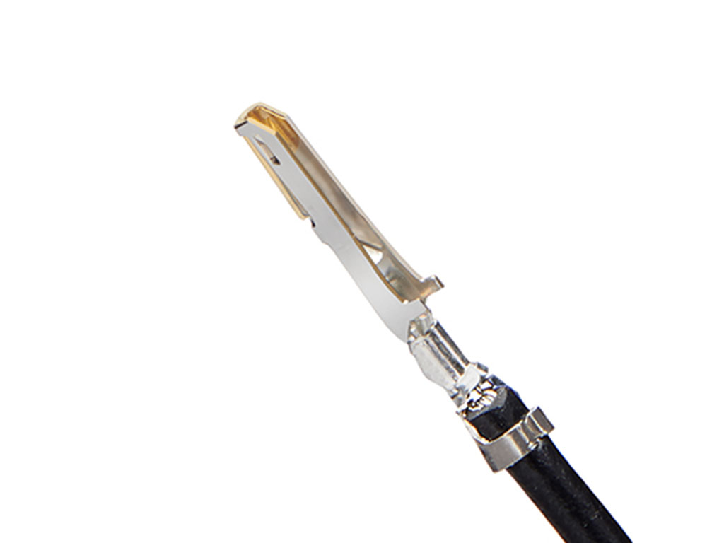 Molex Female Nano-Fit to Female Nano-Fit Crimped Wire, 150mm, 0.5mm², Black