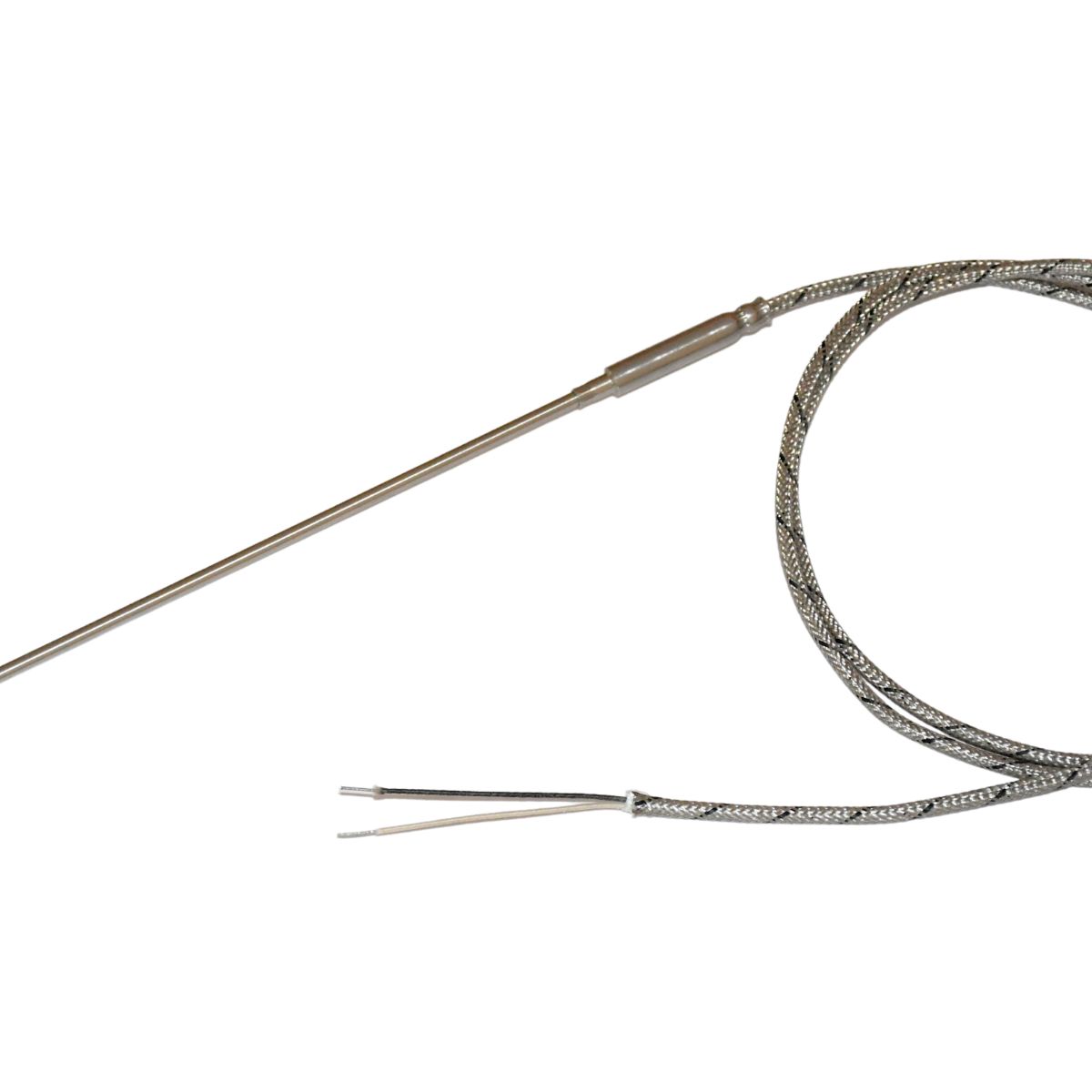 Electrotherm294 Type J Thermocouple 200mm Length, 1.5mm Diameter, 0°C → +700°C