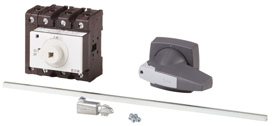 Eaton 3P+N Pole Panel Mount Isolator Switch - 100A Maximum Current, 45kW Power Rating, IP65