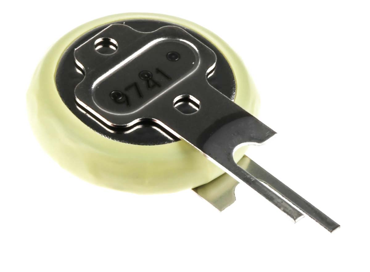 Panasonic BR1225 Button Battery, 3V, 12.5mm Diameter