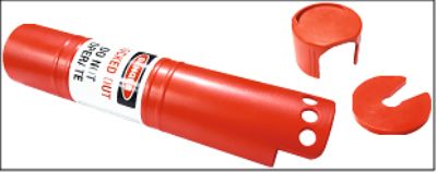 RS PRO Red 1-Lock ABS Ball Valve Lockout, 8mm Shackle