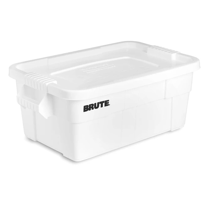 Rubbermaid Commercial Products Storage Bin, 706.12mm x 419.1mm x 10.7in, White