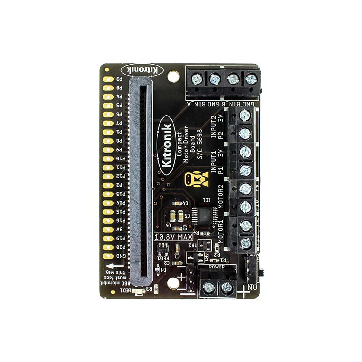 Kitronik Compact Motor Driver Board For The BBC micro:bit