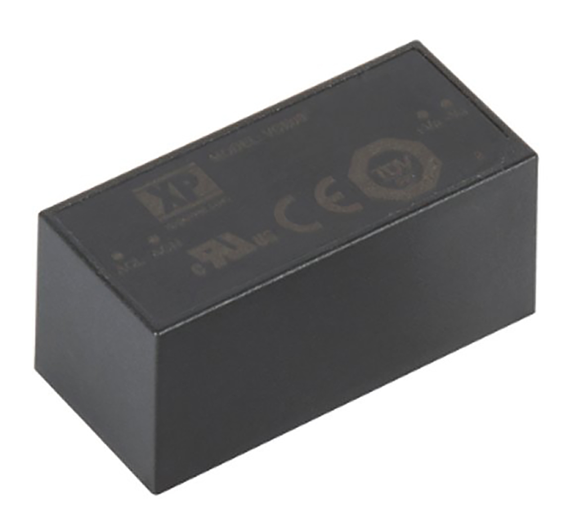 XP Power Switching Power Supply, VCE03US12, 12V dc, 250mA, 3W, 1 Output, 85 → 305V ac Input Voltage