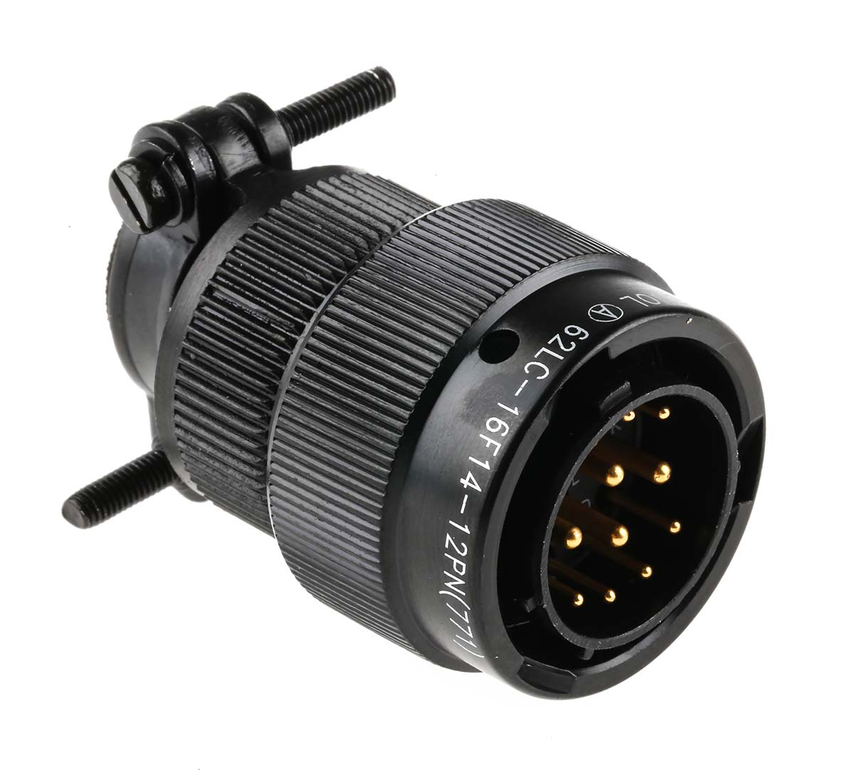 Amphenol Limited, 62LC, Copper 12 Way Cable Mount MIL Spec Circular Connector, Pin Contacts,Shell Size 14, Bayonet