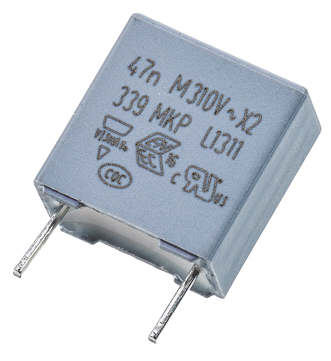Vishay MKP 339 Polypropylene Film Capacitor, 310V ac, ±20%, 47nF, Through Hole