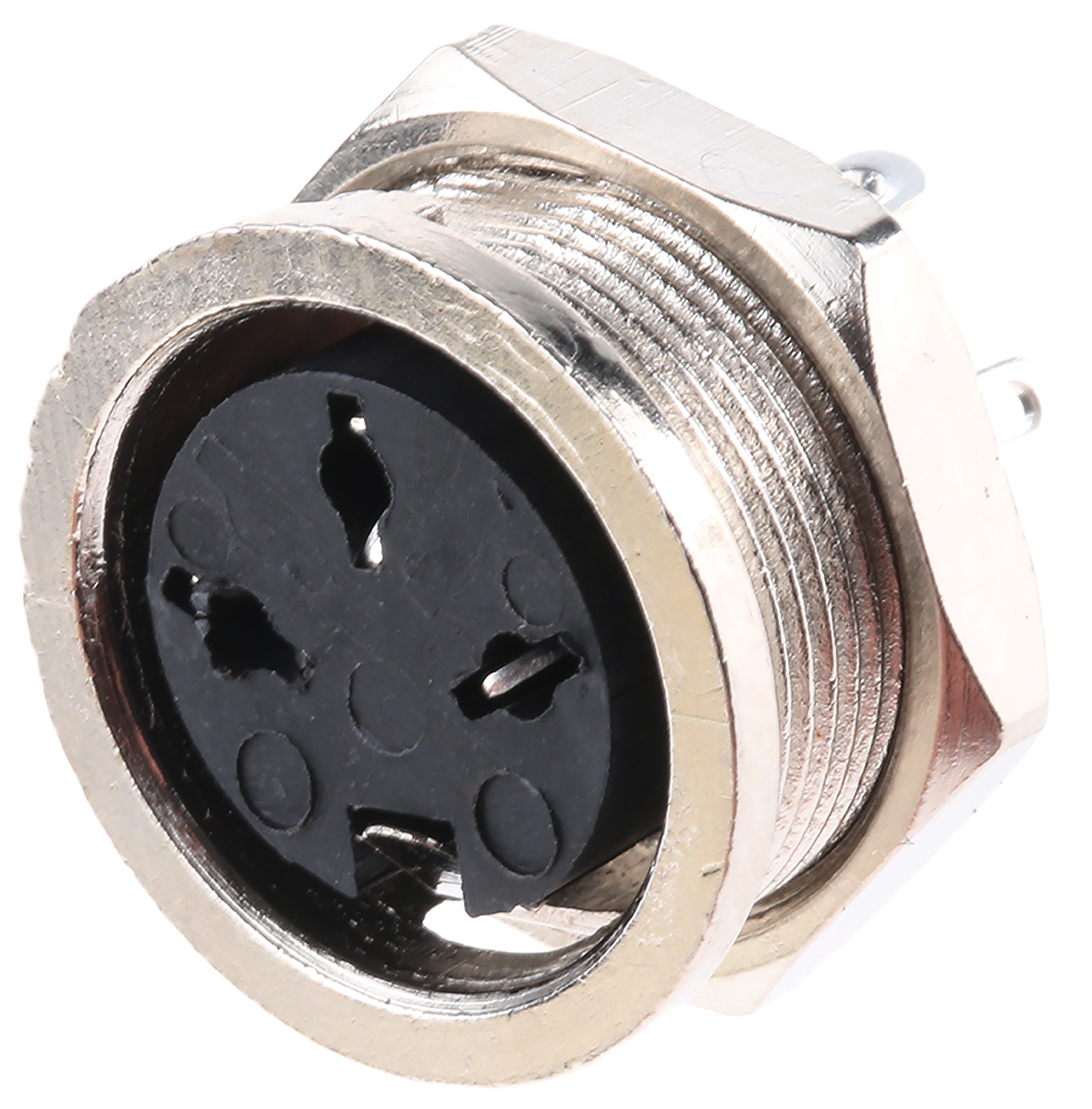 RS PRO 3 Pole Din Socket, 4A, 100 V ac, Female, Panel Mount