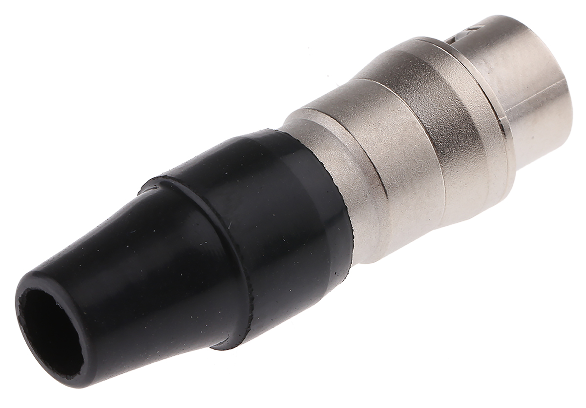 Hirose Circular Connector, 6 Contacts, Cable, Miniature Connector, Socket, Female, HR10 Series